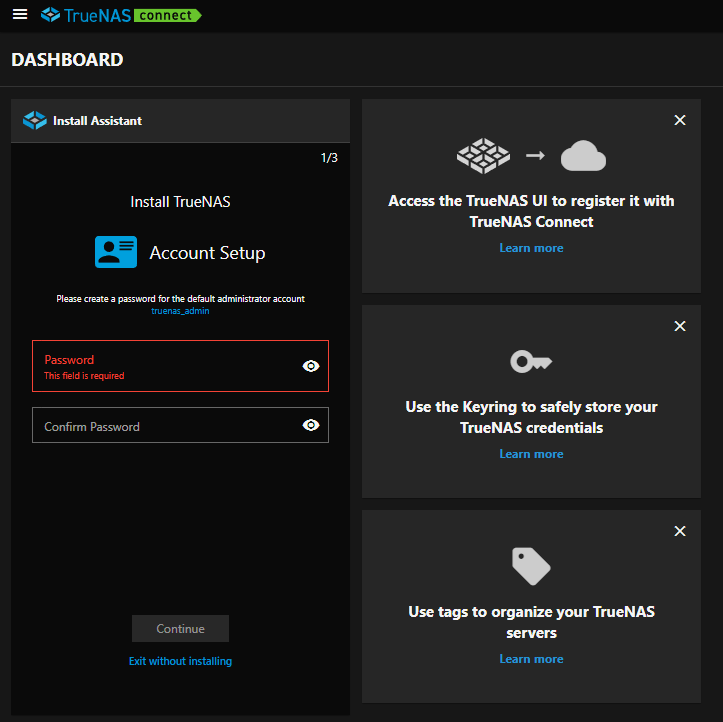 Remote Install Credentials Remote Install Credentials